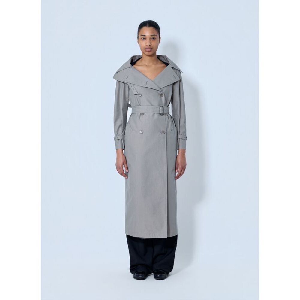 Max Mara Women Long Trench Coat